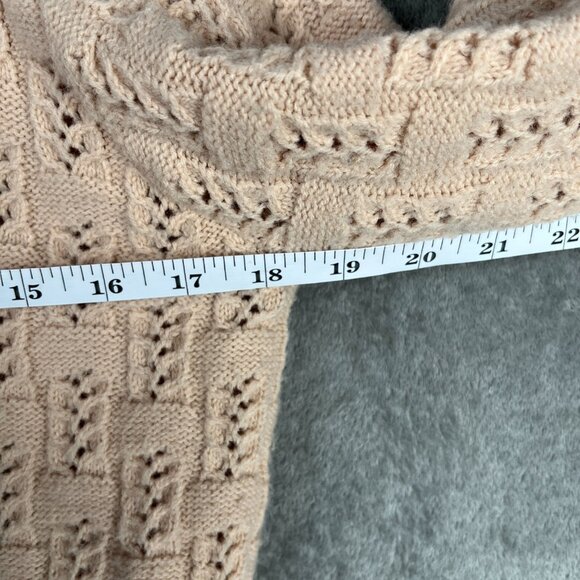 Vintage Sweater Bee Cardigan Women's M Casual Knit Granny Cottagecore Old Money - Picture 7 of 8